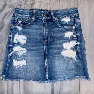 Like new American eagle jean skirt